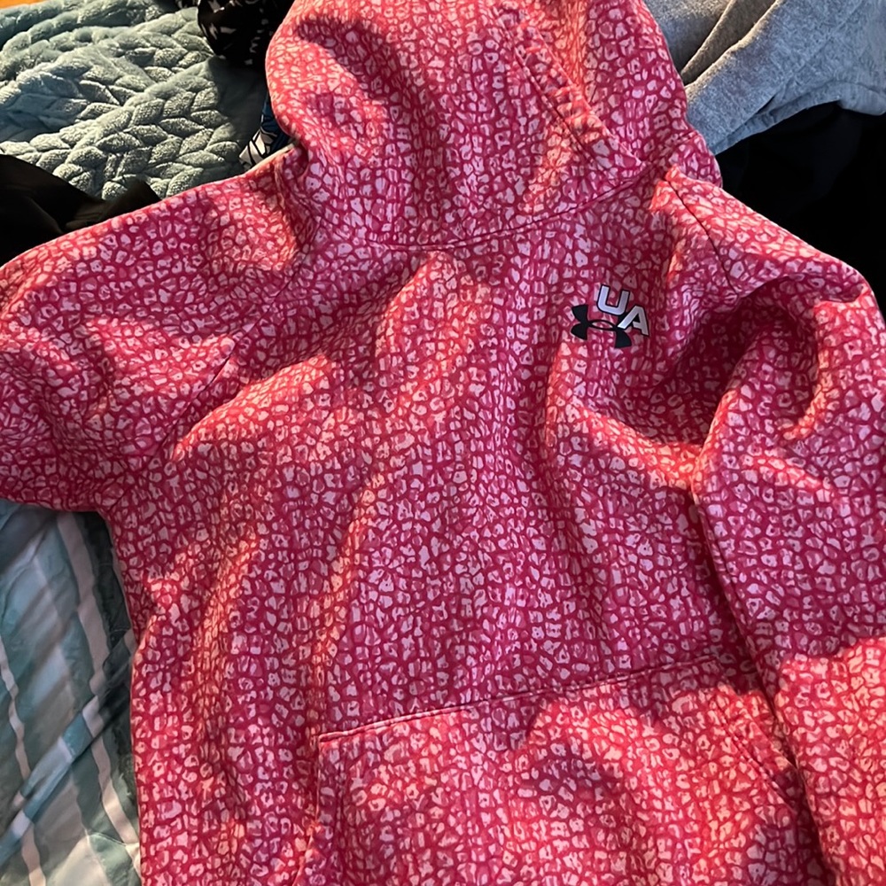 UNDER ARMOUR HOODIE IN PINK